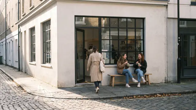 Oddmoss Coffee & Matcha, an invented coffee and matcha bar used as a demo